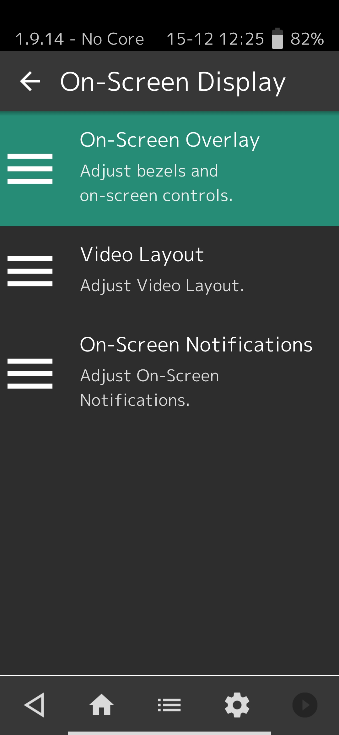 On-Screen display